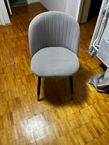 Стул на металлокаркасе Gabi latte / gold / black фото покупателя 132