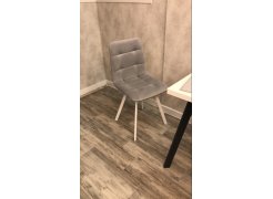 Стул на металлокаркасе Чилли синяя ткань / белый фото покупателя 645