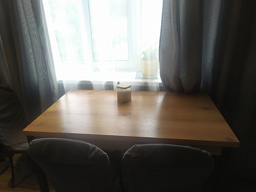 Стол Оригон делано / черный матовый фото покупателя 11