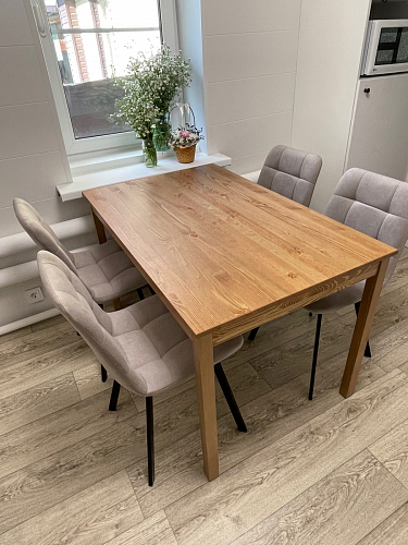 Стул на металлокаркасе Чилли синяя ткань / белый фото покупателя 378