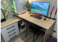 Компьютерный стол с тумбой КСТ-109 тумба слева фото покупателя 50