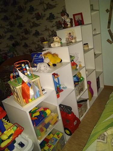 Стеллаж СТ-Л145 белый фото покупателя 1