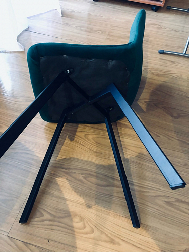 Комплект стульев Чилли 2 шт бежевый / черный фото покупателя 755