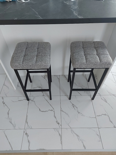 Полубарный стул Лофт мадера 20 / белый матовый фото покупателя 229