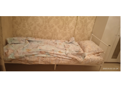 Односпальная кровать Фади 80х200 черная фото покупателя 15