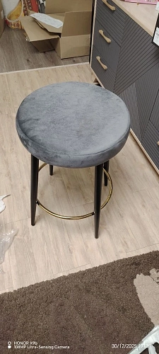 Барный стул Plato dark beige фото покупателя 20