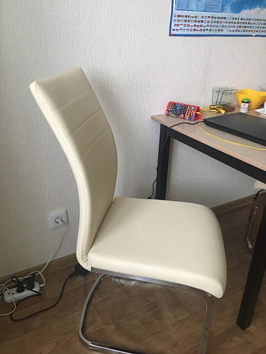 Стул Basit light grey fabric фото покупателя 25