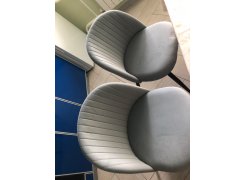 Стул на металлокаркасе Gabi blue / black фото покупателя 241