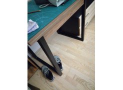 Стол Форли дуб велингтон / черный матовый фото покупателя 19