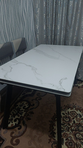 Керамический стол Норман 120(180)х80 shakespeare black / черный фото покупателя 43