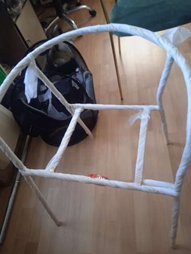 Стул на металлокаркасе Kamelia светло-фиолетовый / золотой фото покупателя 79