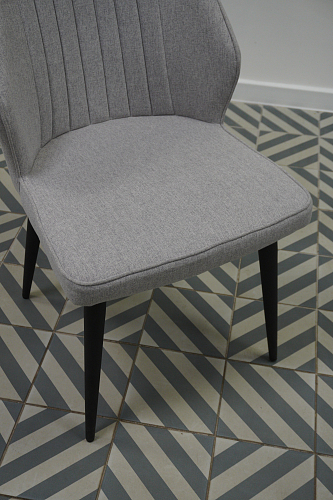 Стул на металлокаркасе Kosta серый из шоурума 1