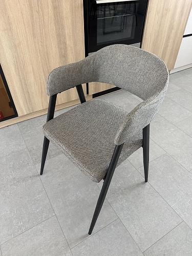Стул на металлокаркасе Twin brown / black фото покупателя 18