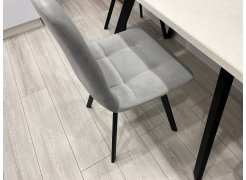 Стул на металлокаркасе Чилли розовый / черный каркас фото покупателя 146