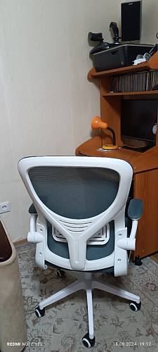 Компьютерное кресло Konfi dark gray / pink / white фото покупателя 159