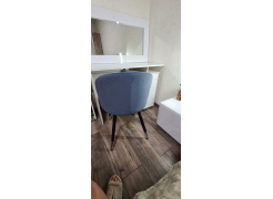 Стул на металлокаркасе Gabi blue / black фото покупателя 57