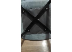 Стул на металлокаркасе Седа К крутящийся светло-серый  / белый фото покупателя 319