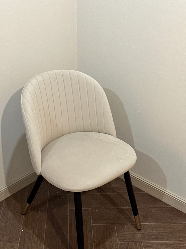 Стул на металлокаркасе Gabi gray / black фото покупателя 641