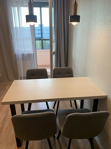 Стул на металлокаркасе Чилли зеленый / белый каркас фото покупателя 357