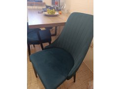 Стул на металлокаркасе Kora green / black фото покупателя 306