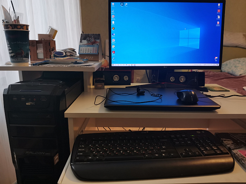 Стол компьютерный Джаз-24 правый венге фото покупателя 31