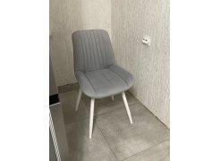 Стул на металлокаркасе Седа К крутящийся светло-серый  / белый фото покупателя 22