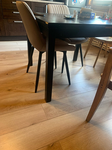 Стул на металлокаркасе Седа К кирпичный / черный фото покупателя 9