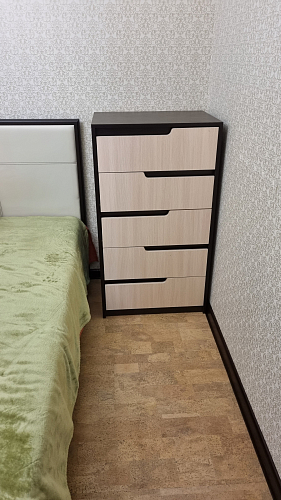 Комод Гавана венге / белый акрил фото покупателя 1