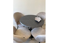 Стол Тулип 90х73 дуб вотан / белый фото покупателя 26