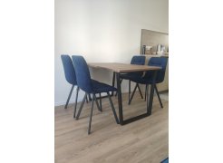 Стол Лота Лофт 120 25 мм сабия / черный матовый фото покупателя 660