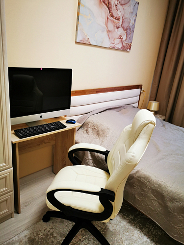 Компьютерное кресло Kadis коричневое / бежевое фото покупателя 8