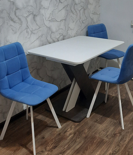 Комплект стульев Чилли 2 шт бежевый / черный фото покупателя 1529