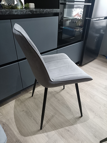 Комплект стульев Вейв 4 шт светло-серый / черный фото покупателя 238