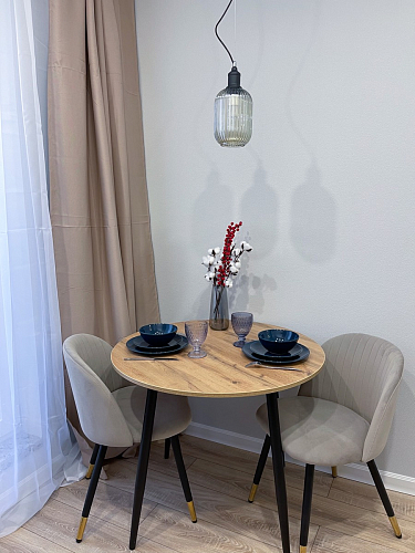 Стул на металлокаркасе Gabi gray / black фото покупателя 497