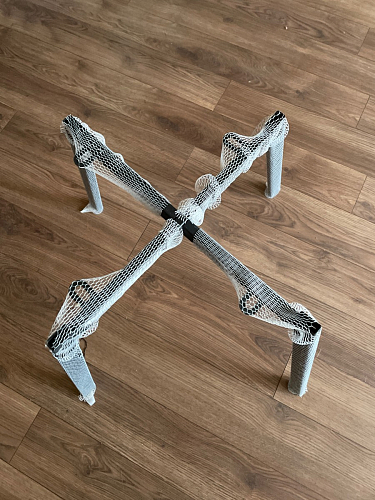 Стул на металлокаркасе Челси бежевый / черный фото покупателя 70