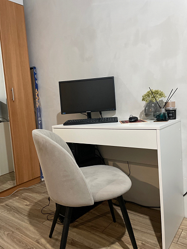 Стул на металлокаркасе Gabi latte / gold / black фото покупателя 807