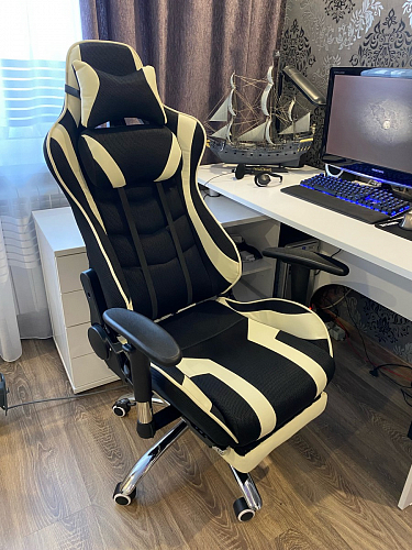 Компьютерное кресло Kano 1 light blue / black фото покупателя 2