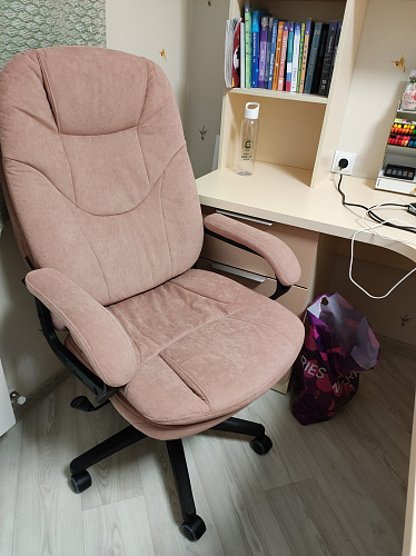 Компьютерное кресло Comfort Lux/Комфорт Люкс серый фото покупателя 22