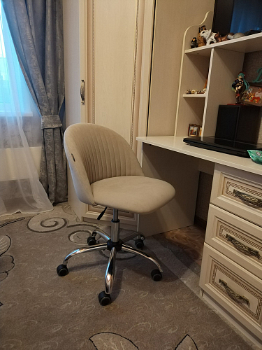 Компьютерное кресло Melody розовое фото покупателя 75