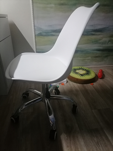 Компьютерное кресло Kolin cappuccino / chrome фото покупателя 67