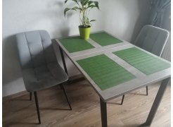 Стол Лота Лофт 140 25 мм юта / белый матовый фото покупателя 24