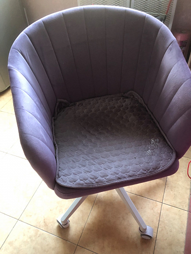 Компьютерное кресло Тибо светло-коричневый / белый фото покупателя 98