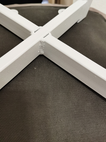 Стул на металлокаркасе Чилли К темно-серый (velutto 32) / черный фото покупателя 137