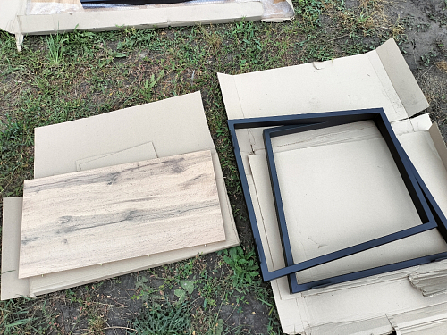 Стол раскладной Лота Лофт 120 25 мм юта / черный матовый фото покупателя 473