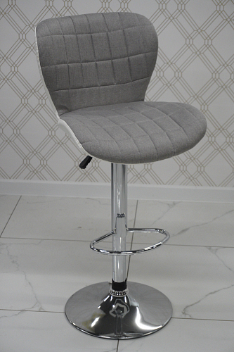 Барный стул Brend серый / белый из шоурума 2