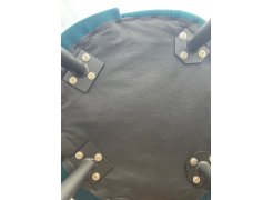 Стул на металлокаркасе Gabi 1 light purple / black фото покупателя 444