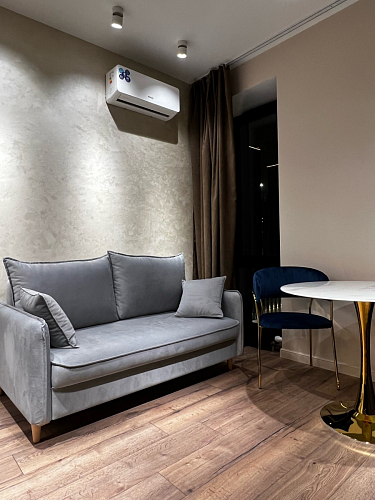 Стул на металлокаркасе Kamelia green / gold фото покупателя 28