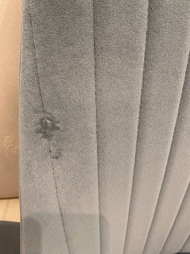 Стул на металлокаркасе Kora light purple / black фото покупателя 23