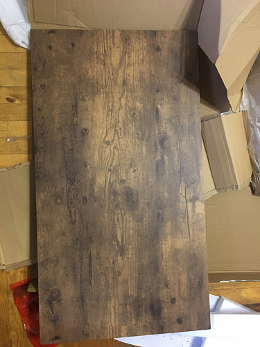 Письменный стол Wd-09/Вд-09 burnt/обгоревшее дерево фото покупателя 4