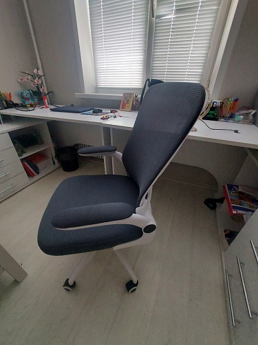 Компьютерное кресло Konfi pink / white фото покупателя 20